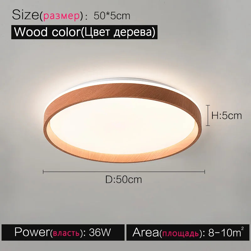 DecorBites™ Ceiling Lamp: Modern LED Light for Bedroom, Dining Room, and Study
