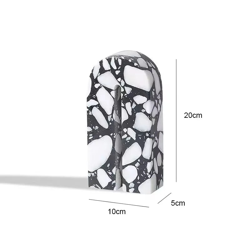 منحوتة تيرازو مقوسة من DecorBites™ لديكور المنزل