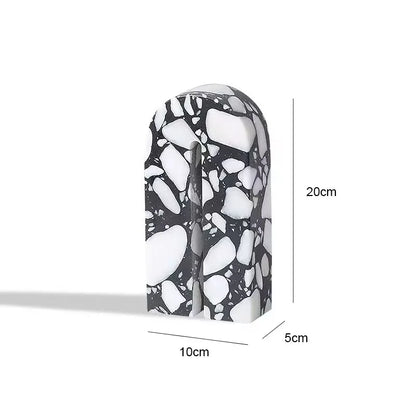 منحوتة تيرازو مقوسة من DecorBites™ لديكور المنزل