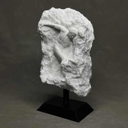 DecorBites™ Discus Throwing Nude Sculpture Home Decor Figurine