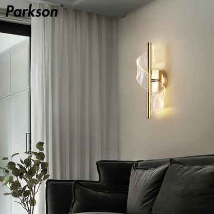 DecorBites™ LED Indoor Wall Sconce Light for Living Room Bedroom Decor