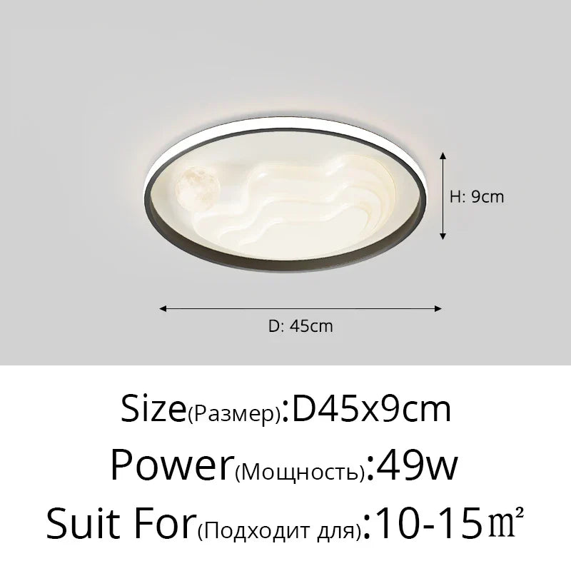 DecorBites™ LED Chandelier: Modern Lighting Fixture for Home Decor, White Lustre Lights