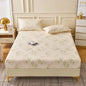 Decobites Floral Printed Fitted Bed Sheets for Single/Queen/King Mattress