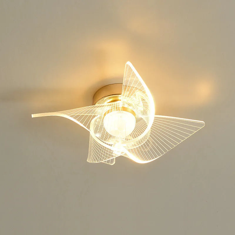 DecorBites™ Gold Acrylic LED Ceiling Light - Modern Nordic Style Lighting for Home Decor