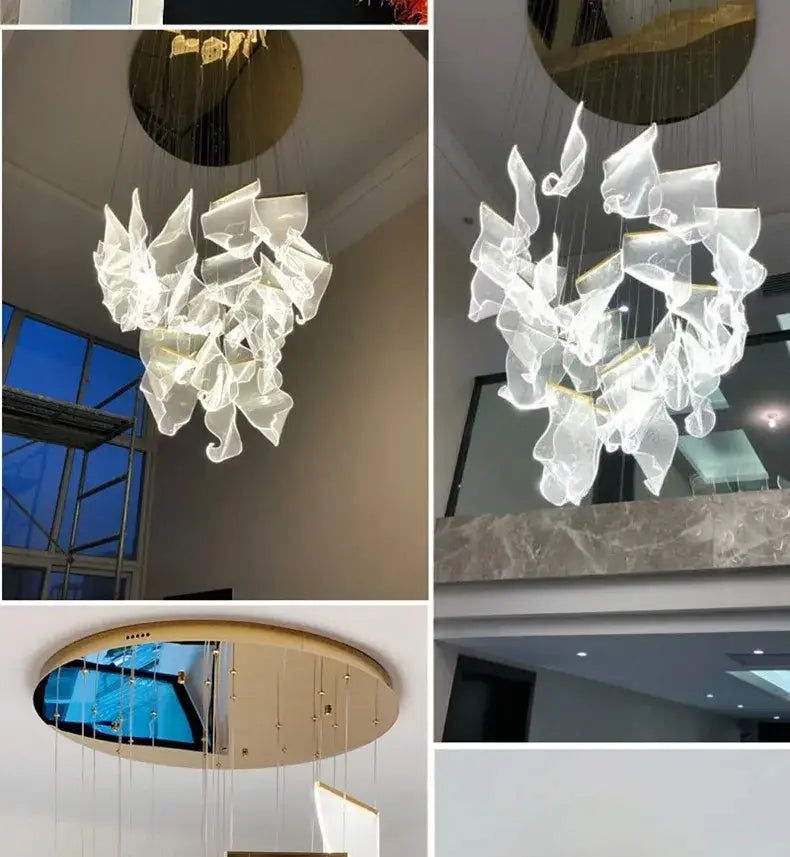DecorBites™ LED Ceiling Chandelier for Modern Home