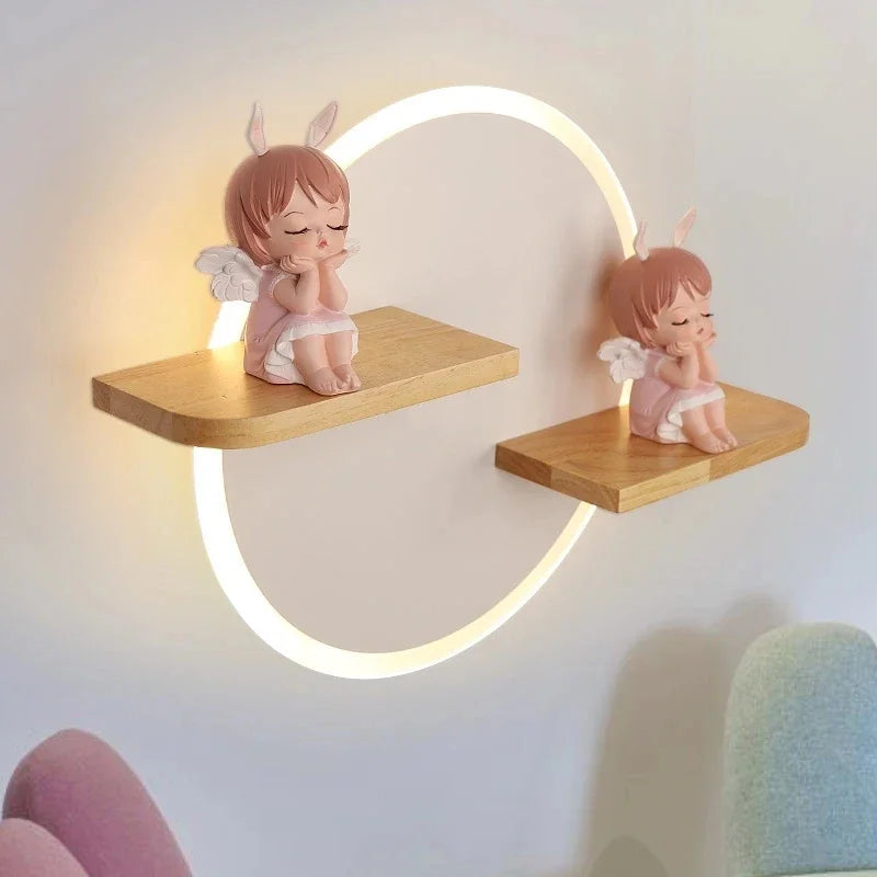DecorBites™ LED Wall Lamp: Modern Nordic Design for Children's Room, Bedroom, Living Room