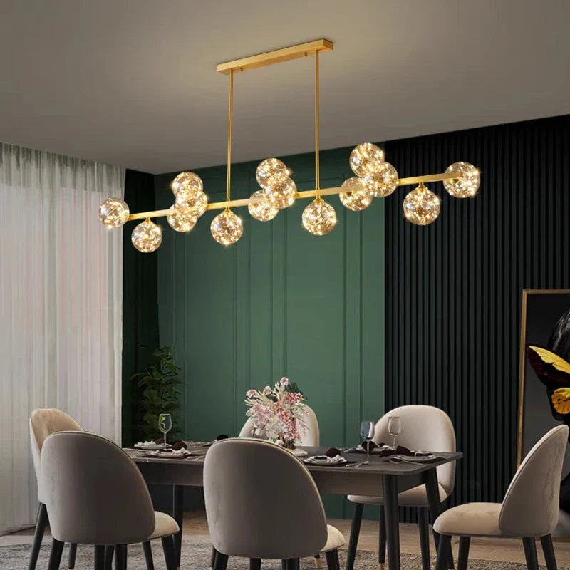 DecorBites™ LED Pendant Light Chandeliers for Modern Home Decor and Indoor Lighting