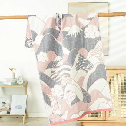 Toalla de baño de algodón DecorBites™ - Suave y de secado rápido - 70 x 140 cm