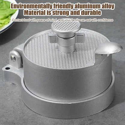 DecorBites™ Hamburger Press - Aluminum Meat Press Tool for Homemade Beef Patties
