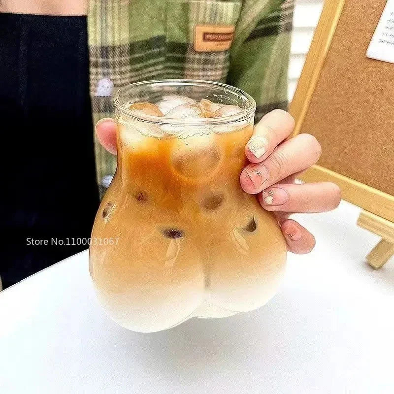 Glass Cafe Coffee Cup