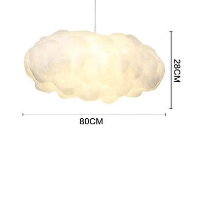 DecorBites™ Cloud Cotton Pendant Light Chandelier for Living Dining Room