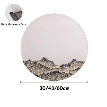 DecorBites™ LED Wall Light for Bedroom, Aisle, Stairwell | Round Hotel Room Decor