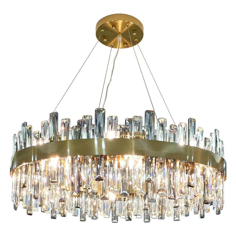 DecorBites™ Crystal Chandelier: Modern Luxury, High-end, Creative Design for Living Room, Bedroom, Kitchen