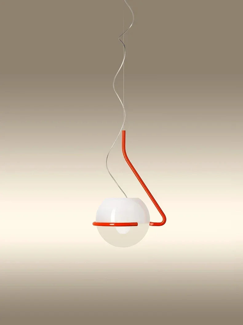 Lámpara colgante DecorBites™ con globo de cristal para dormitorio, sala de estar o isla de cocina