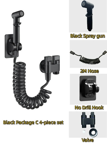 DecorBites™ High Pressure Handheld Bidet Sprayer Set for Bathroom Hygiene and Cleaning