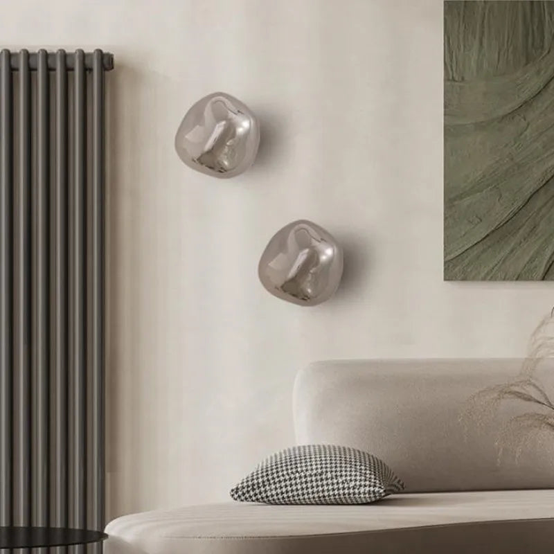 Lámpara de pared de vidrio de lava Decorbites™: Diseño nórdico para la decoración del hogar, sala de estar, dormitorio