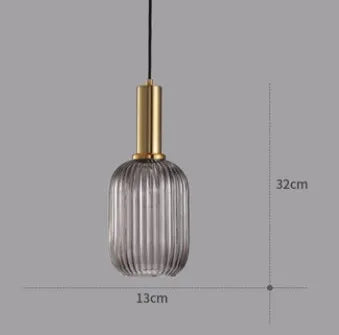 Decorbites™ Glas Farbige LED Anhänger Licht Kronleuchter für Heim Wohn- und Esszimmer Dekoration
