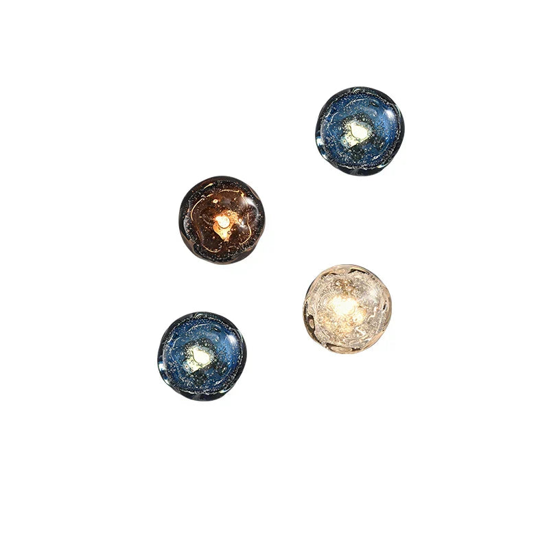 Apliques de pared de cristal DecorBites™ para una iluminación elegante en el salón y el dormitorio