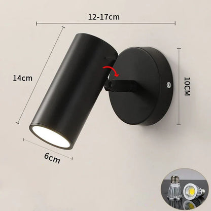 Lámpara de pared LED DecorBites™ con carga USB para teléfono: decoración moderna y multiusos para el hogar.