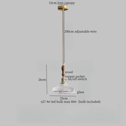 Lámpara colgante LED de cristal blanco esmerilado DecorBites™: Minimalismo nórdico para salón y cafetería