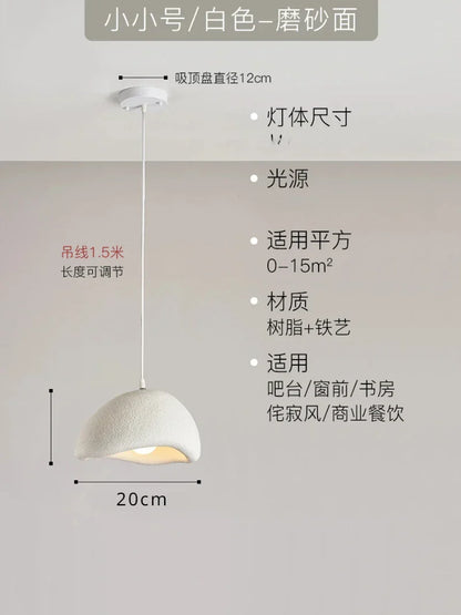DecorBites™ Japanese Resin Pendant Lights for Dining Room Home Decor - Creative Luminaire Suspendu