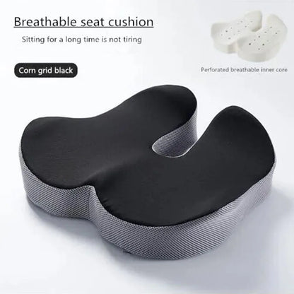 Decobites Rebound Memory Foam Orthopedic Office Chair Cushion for Women with Beautiful Buttocks Support