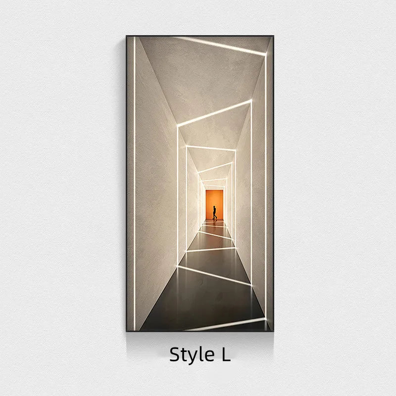 DecorBites™ LED Wall Lamp for Modern Wall Décor in Home, Hotel, or Lobby