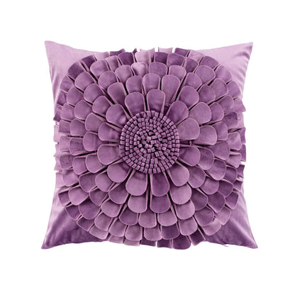 DecorBites™ Handmade Flower Cushion Cover - Light Luxury Decorative Pillows