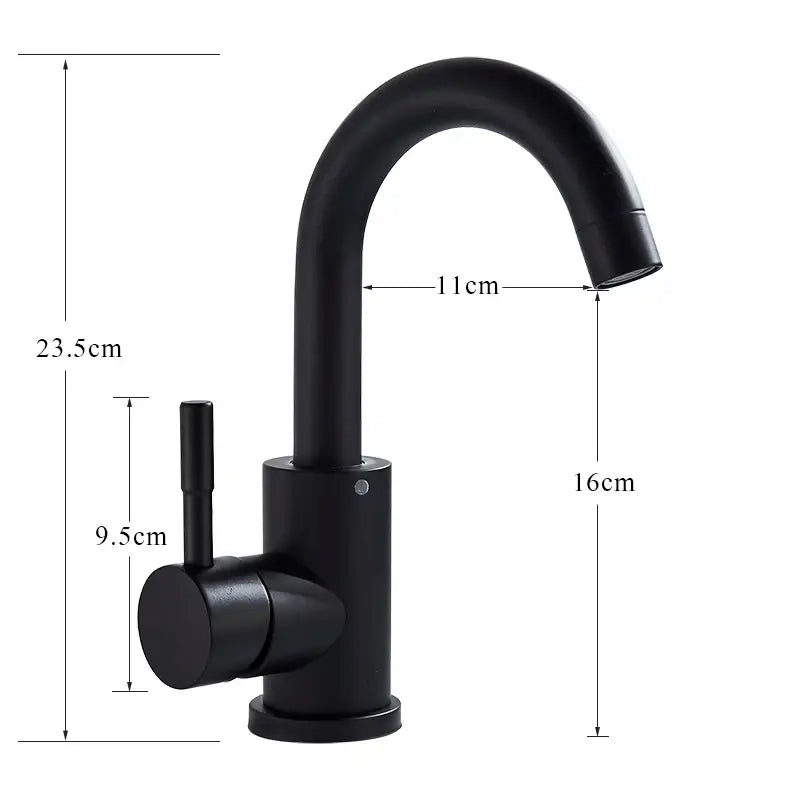 Decorbites™ 304-Edelstahl drehbarer Waschtischarmatur für das Badezimmer