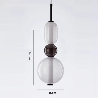 DecorBites™ Candy Glass Ceiling Hanging Chandelier for Loft Living Room