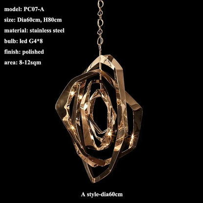 DecorBites™ Art Pendant Chandelier Light for Dining Living Room Bar Kitchen Restaurant