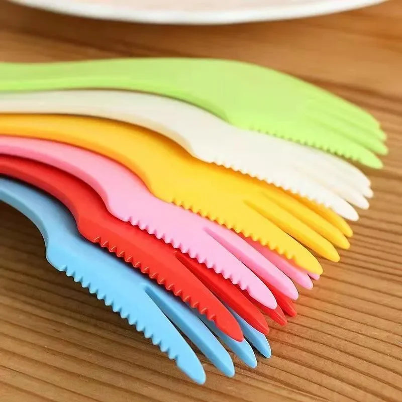 Plastic Kids Spork Set