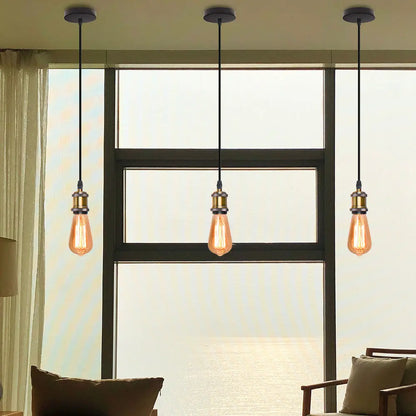 DecorBites™ Iron Pendant Light for Dining Room, Kitchen, and Bedroom