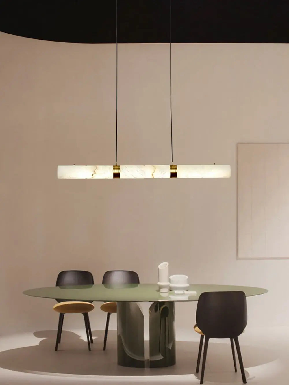 Decorbites™ LED-Marmorhängeleuchten - Weißer Alabaster