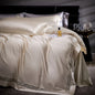 Decobites Damask Lyocell Cotton Bedding Set with Soft Silky Finish