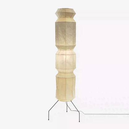 ديكور بايتس™ مصباح أرضي أكاري نوغوتشي LED E27 من ورق الأرز، ديكور فني قائم لغرفة المعيشة