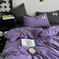 Decobites Soft Skin Eye Embroidery Bedding Set: High Quality Duvet Cover Set