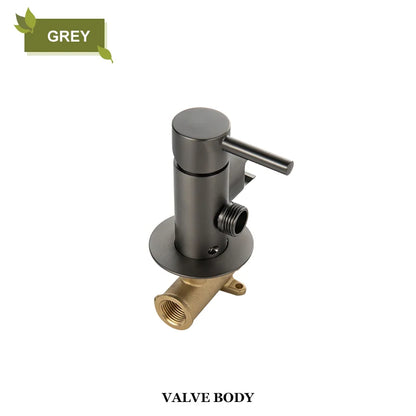DecorBites™ Brass Bidet Spray: Gold/Black, Hot/Cold Mixer Valve, Bathroom Shattaf Sprayer