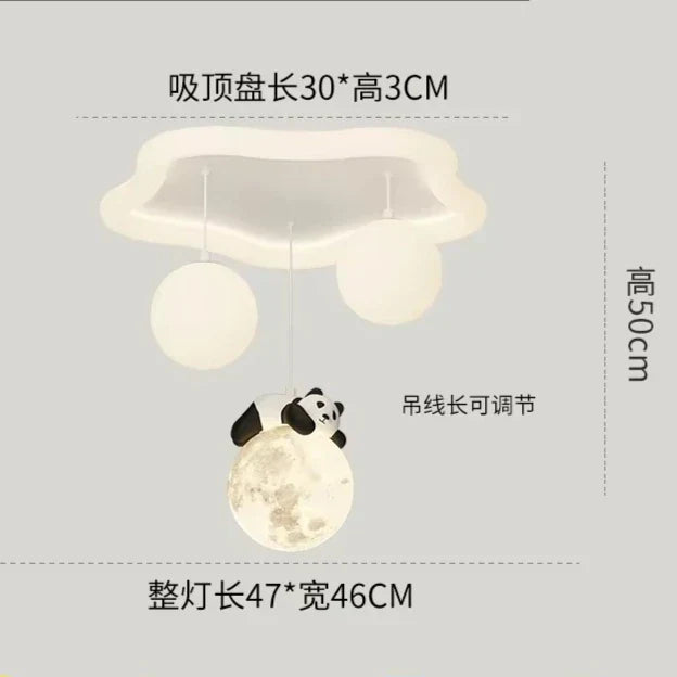 DecorBites™ Cloud Bubble Ball Ceiling Light for Kids' Room Bedroom Nursery