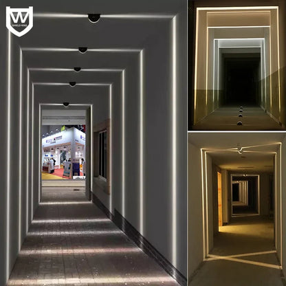 كشاف LED DecorBites™ بقوة 10 وات لممرات KTV وإطارات الأبواب في الفنادق