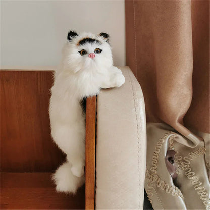 Figura de peluche de gato colgante DecorBites™ para decoración del hogar