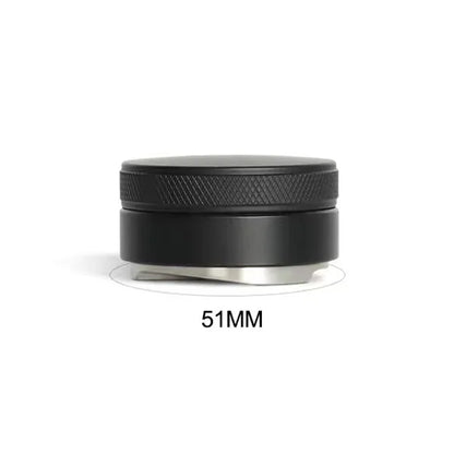 DecorBites™ Coffee Distribution Tool: Adjustable Palm Tamper, Stainless Steel, 3 Angled Slopes