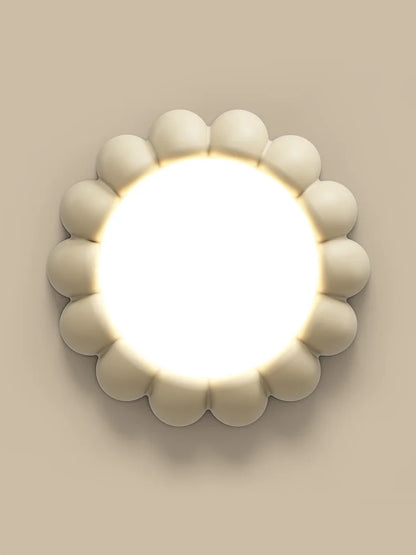 Lámparas de techo DecorBites™ Cream Wind para dormitorio - Diseño de espectro completo inspirado en celebridades de internet