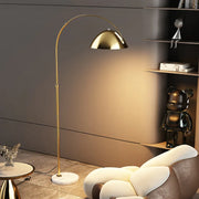 Decorbites™ LED Stehleuchte Gold Schwarz Metall Minimalistisch Modern Wohnzimmer Lampe