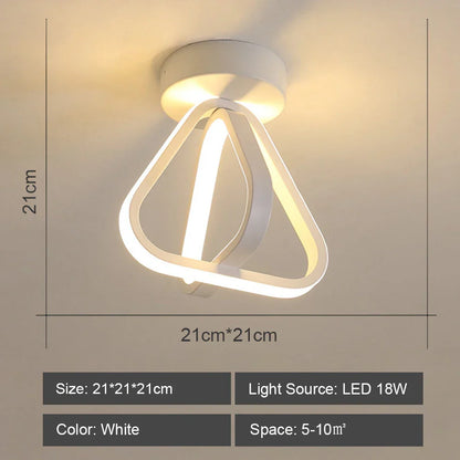 Lámpara de techo LED DecorBites™ para iluminación moderna de salas de estar y dormitorios