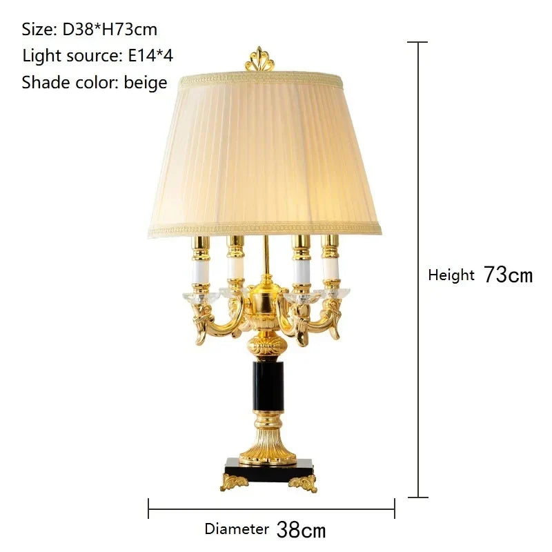 DecorBites™ Crystal Black Table Lamp - Modern Luxury Bedroom Decor