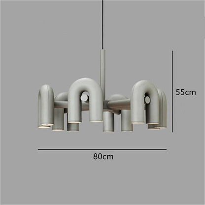 DecorBites™ Cirkus Tube Wall Lamp: Minimalist U-shaped Wall Sconce for Bedside Reading and Decor.