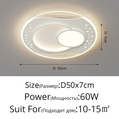 DecorBites™ LED Chandelier: Modern Living Room Bedroom Dining Room Kitchen Lighting