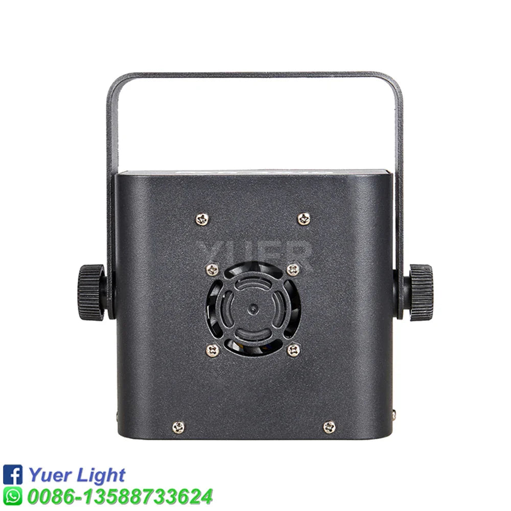 Decorbites™ Luz LED Flat Par 4X10W RGBW para Iluminación de Fiestas, Bodas y Escenarios