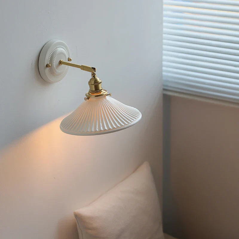 DecorBites™ Ceramic LED Wall Lamps - Minimalist Modern Nordic Design for Living Room, Bedroom, Mirror